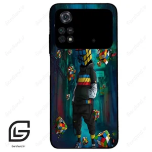 قاب گوشی شیائومی پوکو ام 4 پرو (Poco M4 Pro 4g ) طرح مکعب کد 2229
