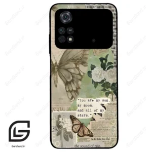قاب گوشی شیائومی پوکو ام 4 پرو (Poco M4 Pro 4g ) طرح پروانه کد 2244