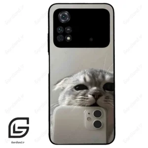 قاب گوشی شیائومی پوکو ام 4 پرو (Poco M4 Pro 4g ) طرح گربه کد 2246