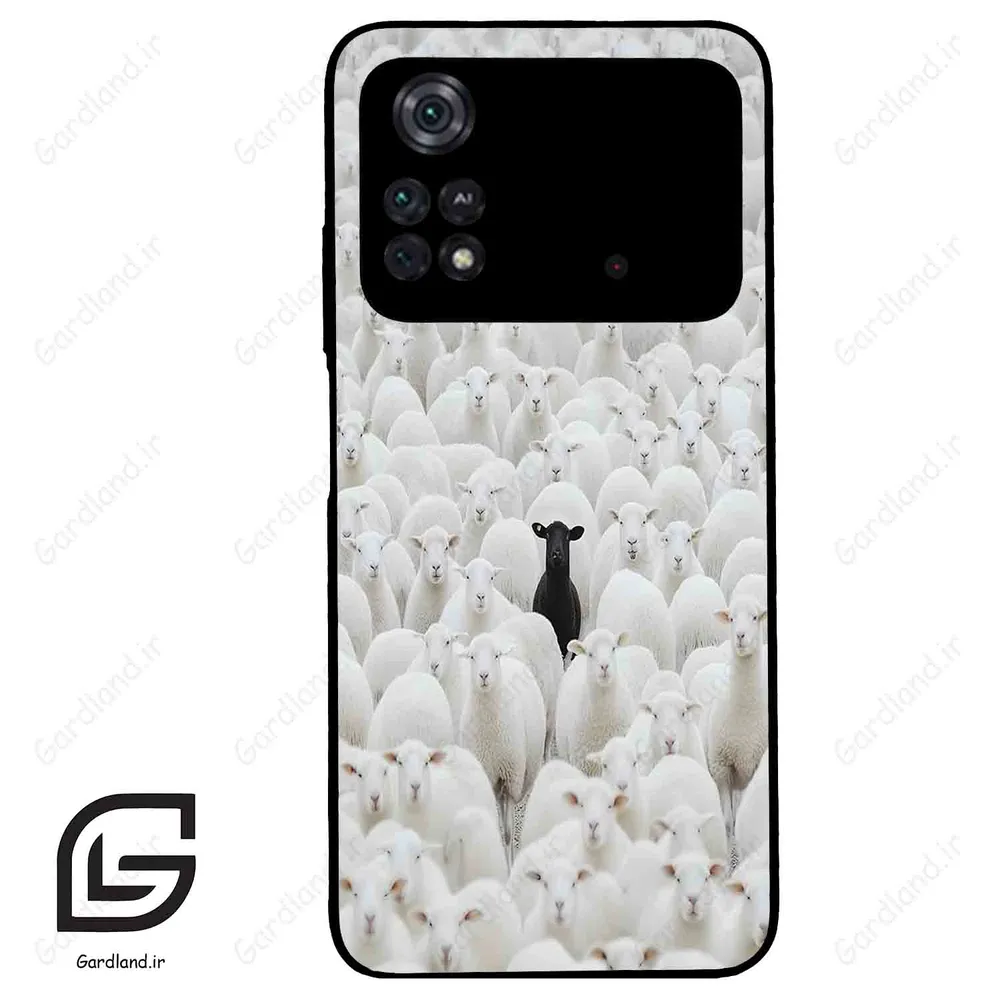 قاب گوشی شیائومی پوکو ام 4 پرو (Poco M4 Pro 4g ) طرح گوسفند کد 2296