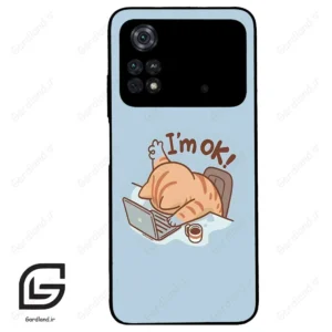 قاب گوشی شیائومی پوکو ام 4 پرو (Poco M4 Pro 4g ) طرح گربه کد 2297