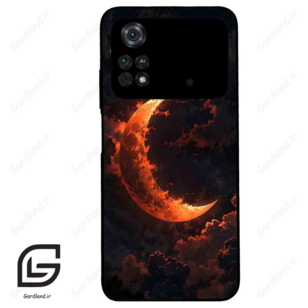 قاب گوشی شیائومی پوکو ام 4 پرو (Poco M4 Pro 4g ) طرح ماه کد 2357