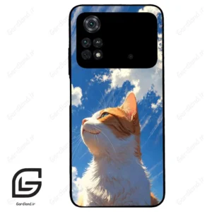 قاب گوشی شیائومی پوکو ام 4 پرو (Poco M4 Pro 4g ) طرح گربه کد 2366