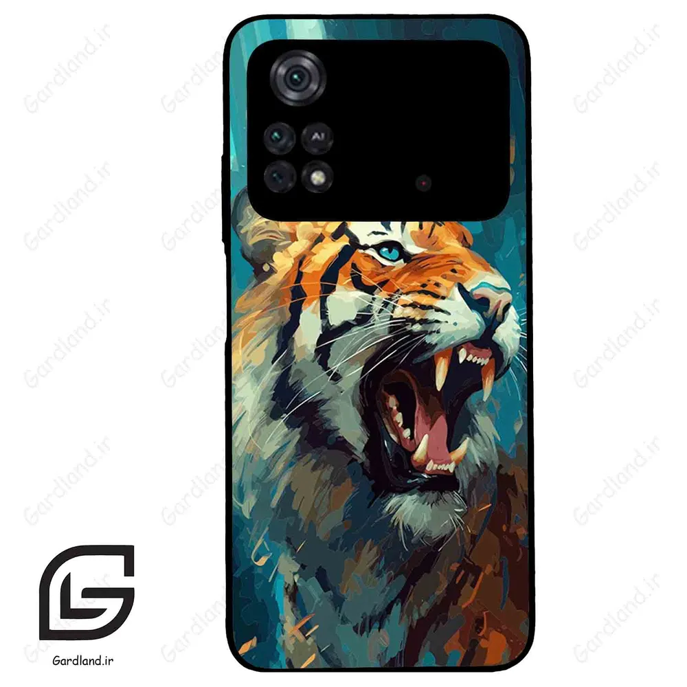 قاب گوشی شیائومی پوکو ام 4 پرو (Poco M4 Pro 4g ) طرح ببر کد 2409