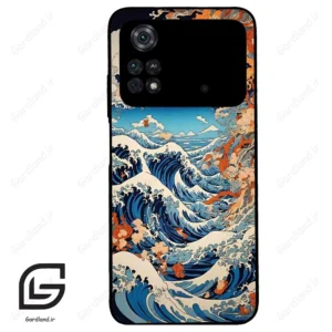 قاب گوشی شیائومی پوکو ام 4 پرو (Poco M4 Pro 4g ) طرح موج کد 2418