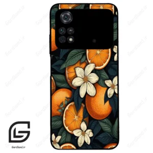قاب گوشی شیائومی پوکو ام 4 پرو (Poco M4 Pro 4g ) طرح پرتقالی کد 2423
