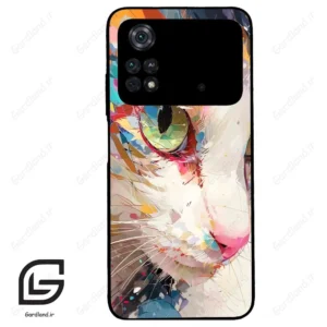 قاب گوشی شیائومی پوکو ام 4 پرو (Poco M4 Pro 4g ) طرح گربه کد 2437