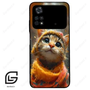 قاب گوشی شیائومی پوکو ام 4 پرو (Poco M4 Pro 4g ) طرح گربه کد 2440