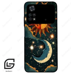 قاب گوشی شیائومی پوکو ام 4 پرو (Poco M4 Pro 4g ) طرح ماه کد 2474