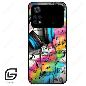 قاب گوشی شیائومی پوکو ام 4 پرو (Poco M4 Pro 4g ) طرح موسیقی کد 2482