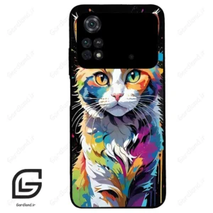 قاب گوشی شیائومی پوکو ام 4 پرو (Poco M4 Pro 4g ) طرح گربه کد 2483