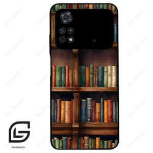 قاب گوشی شیائومی پوکو ام 4 پرو (Poco M4 Pro 4g ) طرح کتابخانه کد 2527