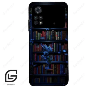 قاب گوشی شیائومی پوکو ام 4 پرو (Poco M4 Pro 4g ) طرح کتابخانه کد 2528