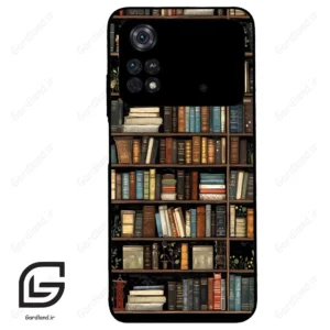 قاب گوشی شیائومی پوکو ام 4 پرو (Poco M4 Pro 4g ) طرح کتابخانه کد 2533