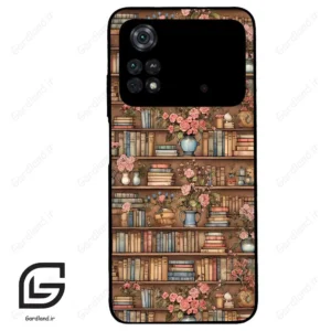 قاب گوشی شیائومی پوکو ام 4 پرو (Poco M4 Pro 4g ) طرح کتابخانه کد 2535