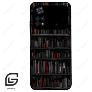 قاب گوشی شیائومی پوکو ام 4 پرو (Poco M4 Pro 4g ) طرح کتابخانه کد 2540