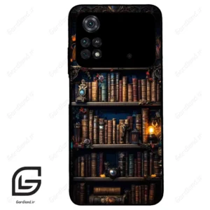 قاب گوشی شیائومی پوکو ام 4 پرو (Poco M4 Pro 4g ) طرح کتابخانه کد 2541