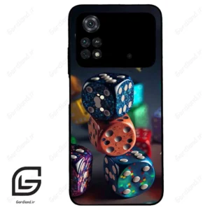 قاب گوشی شیائومی پوکو ام 4 پرو (Poco M4 Pro 4g ) طرح تاس کد 2556