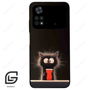 قاب گوشی شیائومی پوکو ام 4 پرو (Poco M4 Pro 4g ) طرح گربه کد 2580