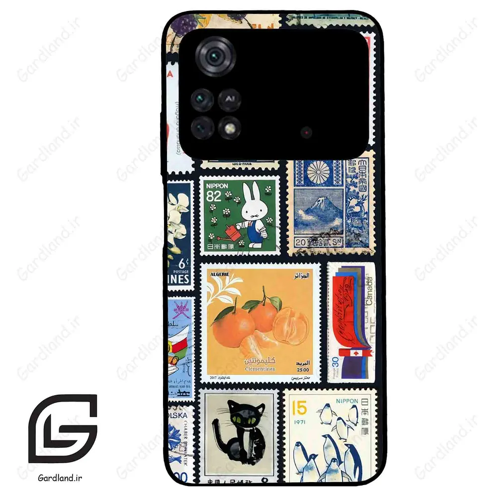 قاب گوشی شیائومی پوکو ام 4 پرو (Poco M4 Pro 4g ) طرح تمبر کد 2603