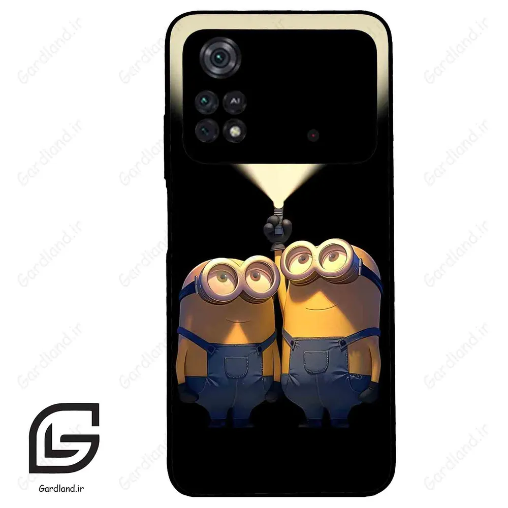 قاب گوشی شیائومی پوکو ام 4 پرو (Poco M4 Pro 4g ) طرح مینیون کد 2615
