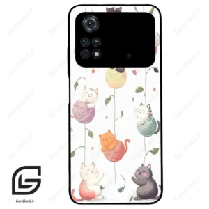 قاب گوشی شیائومی پوکو ام 4 پرو (Poco M4 Pro 4g ) طرح گربه کد 2633