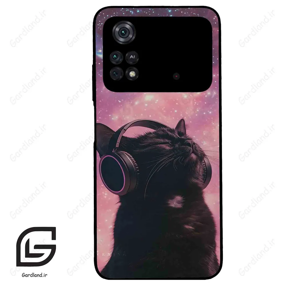 قاب گوشی شیائومی پوکو ام 4 پرو (Poco M4 Pro 4g ) طرح گربه کد 2641