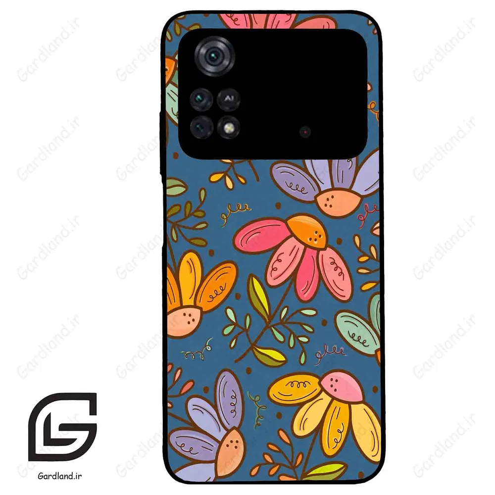 قاب گوشی شیائومی پوکو ام 4 پرو (Poco M4 Pro 4g ) طرح گل کد 2685