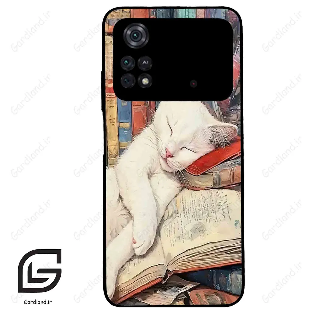 قاب گوشی شیائومی پوکو ام 4 پرو (Poco M4 Pro 4g ) طرح گربه کد 2758