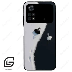 قاب گوشی شیائومی پوکو ام 4 پرو (Poco M4 Pro 4g ) طرح قو کد 2804