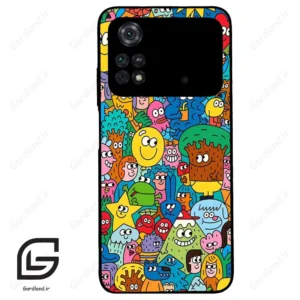 قاب گوشی شیائومی پوکو ام 4 پرو (Poco M4 Pro 4g ) طرح شخصیت کد 2856
