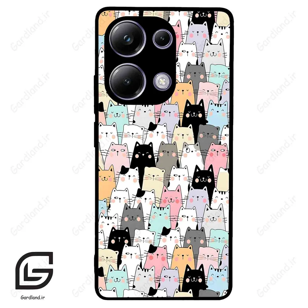 قاب گوشی شیائومی پوکو ام 6 پرو (Poco M6 Pro 4G ) طرح گربه کد 2019