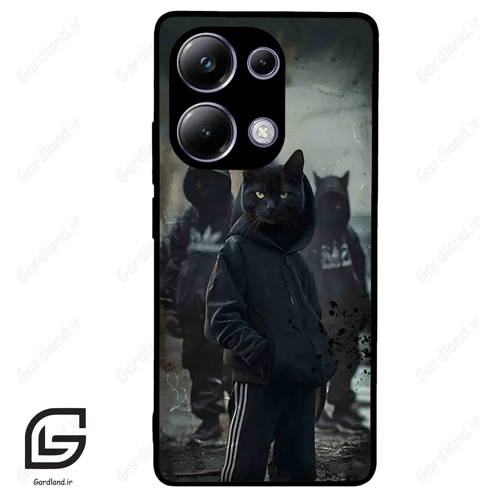 قاب گوشی شیائومی پوکو ام 6 پرو (Poco M6 Pro 4G ) طرح گربه کد 2091