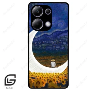 قاب گوشی شیائومی پوکو ام 6 پرو (Poco M6 Pro 4G ) طرح ماه کد 2125