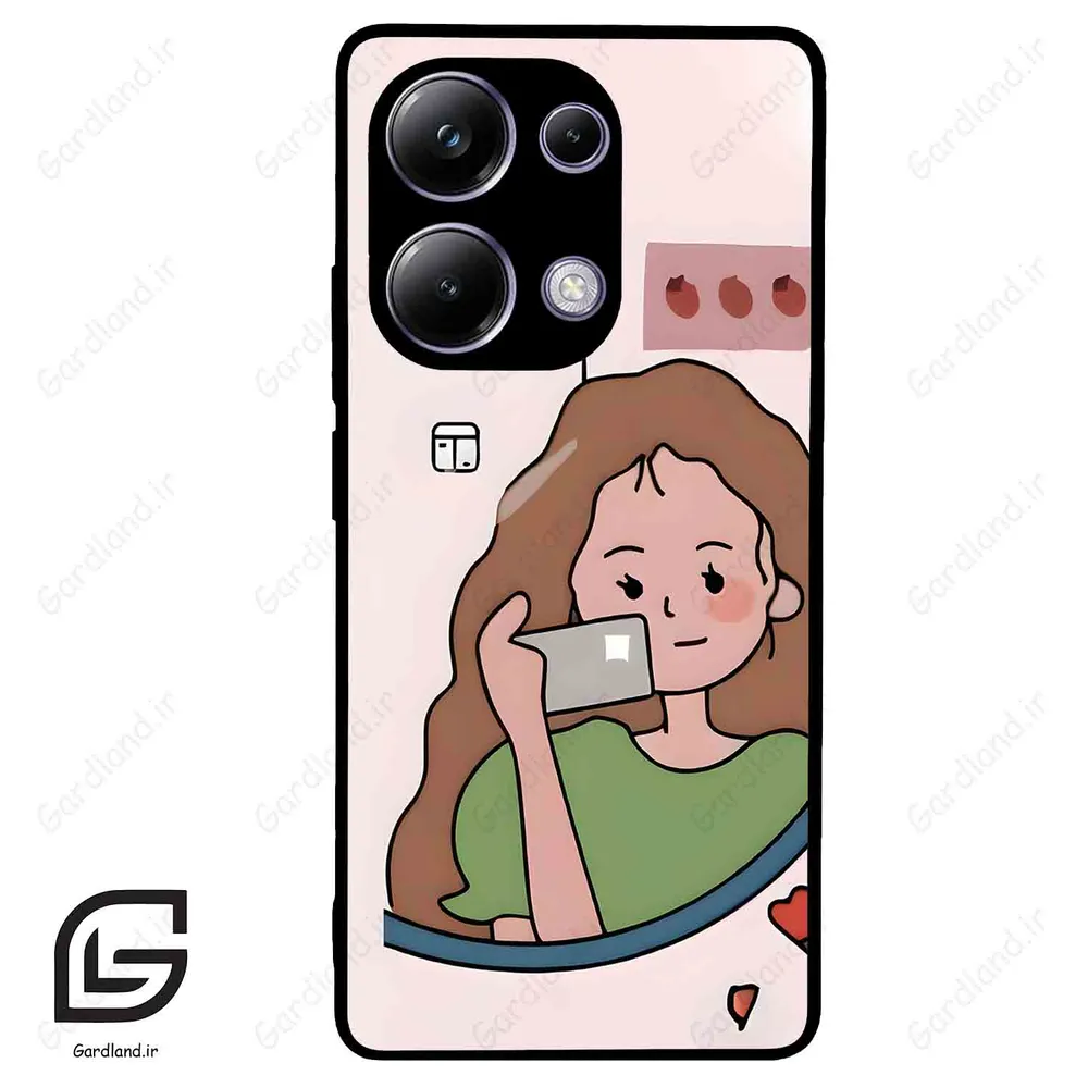 قاب گوشی شیائومی پوکو ام 6 پرو (Poco M6 Pro 4G ) طرح دخترانه کد 2141