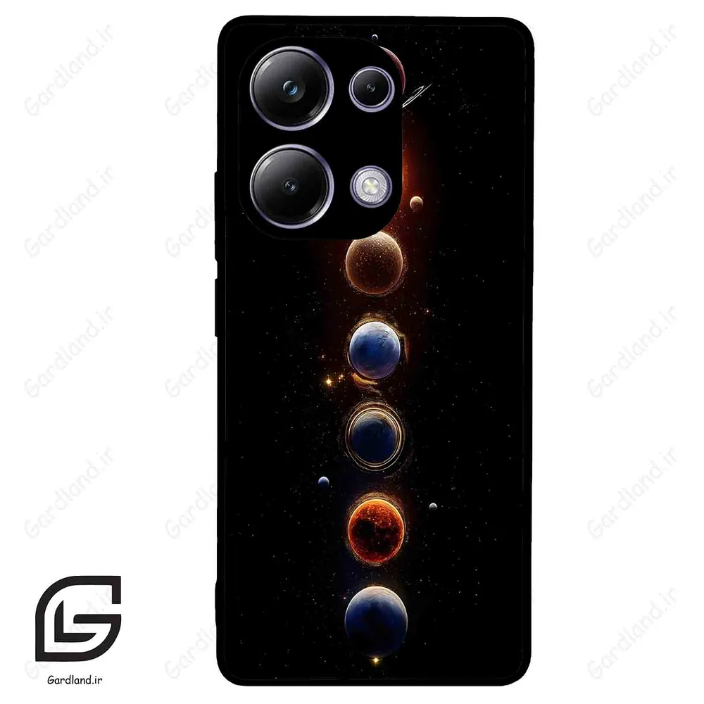 قاب گوشی شیائومی پوکو ام 6 پرو (Poco M6 Pro 4G ) طرح ماه کد 2186