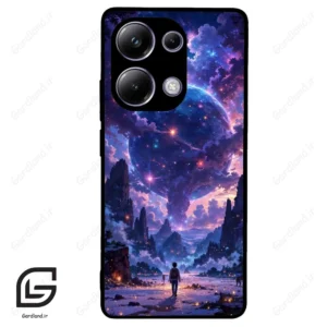 قاب گوشی شیائومی پوکو ام 6 پرو (Poco M6 Pro 4G ) طرح ماه کد 2343