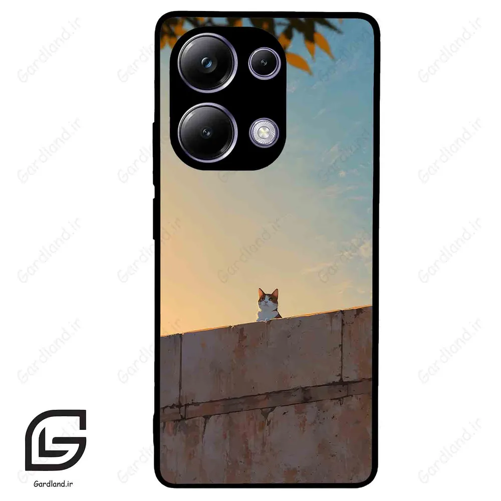 قاب گوشی شیائومی پوکو ام 6 پرو (Poco M6 Pro 4G ) طرح گربه کد 2365