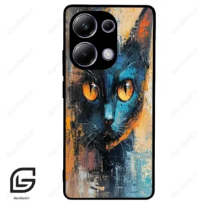 قاب گوشی شیائومی پوکو ام 6 پرو (Poco M6 Pro 4G ) طرح گربه کد 2397