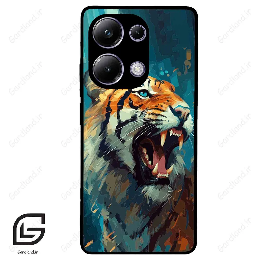 قاب گوشی شیائومی پوکو ام 6 پرو (Poco M6 Pro 4G ) طرح ببر کد 2409