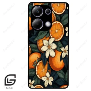 قاب گوشی شیائومی پوکو ام 6 پرو (Poco M6 Pro 4G ) طرح پرتقالی کد 2423