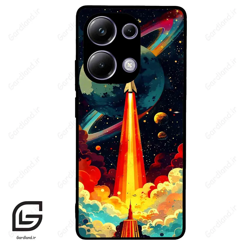 قاب گوشی شیائومی پوکو ام 6 پرو (Poco M6 Pro 4G ) طرح موشک کد 2463