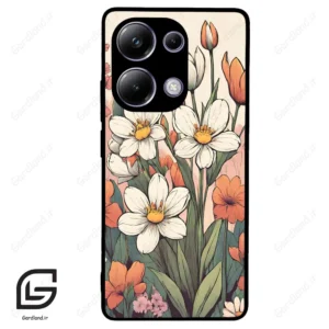 قاب گوشی شیائومی پوکو ام 6 پرو (Poco M6 Pro 4G ) طرح گل کد 2475