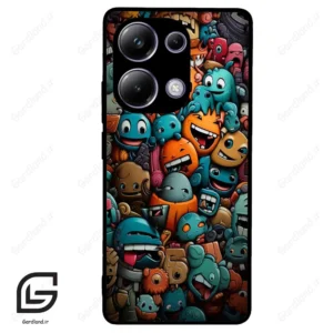 قاب گوشی شیائومی پوکو ام 6 پرو (Poco M6 Pro 4G ) طرح استیکر کد 2478
