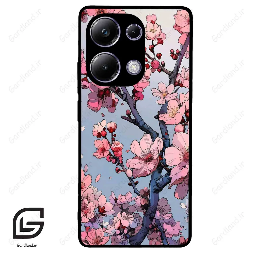 قاب گوشی شیائومی پوکو ام 6 پرو (Poco M6 Pro 4G ) طرح شکوفه کد 2481