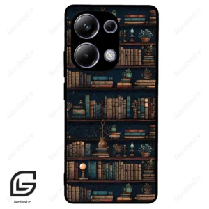 قاب گوشی شیائومی پوکو ام 6 پرو (Poco M6 Pro 4G ) طرح کتابخانه کد 2536