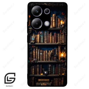 قاب گوشی شیائومی پوکو ام 6 پرو (Poco M6 Pro 4G ) طرح کتابخانه کد 2541