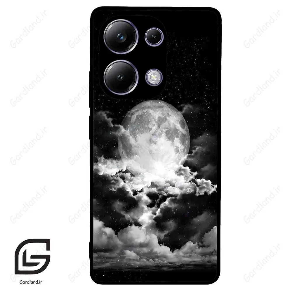 قاب گوشی شیائومی پوکو ام 6 پرو (Poco M6 Pro 4G ) طرح ماه کد 2544