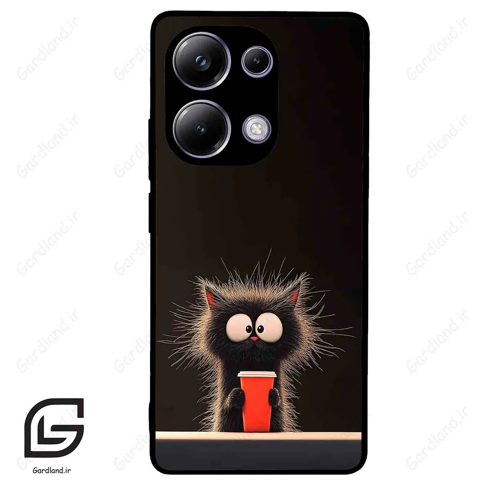 قاب گوشی شیائومی پوکو ام 6 پرو (Poco M6 Pro 4G ) طرح گربه کد 2580