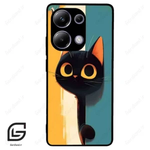 قاب گوشی شیائومی پوکو ام 6 پرو (Poco M6 Pro 4G ) طرح گربه کد 2581